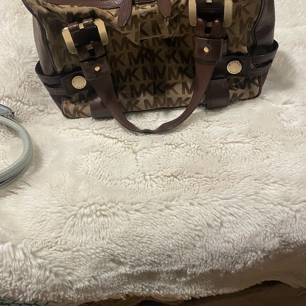 Michael Kors Brown and Tan Women's Bag